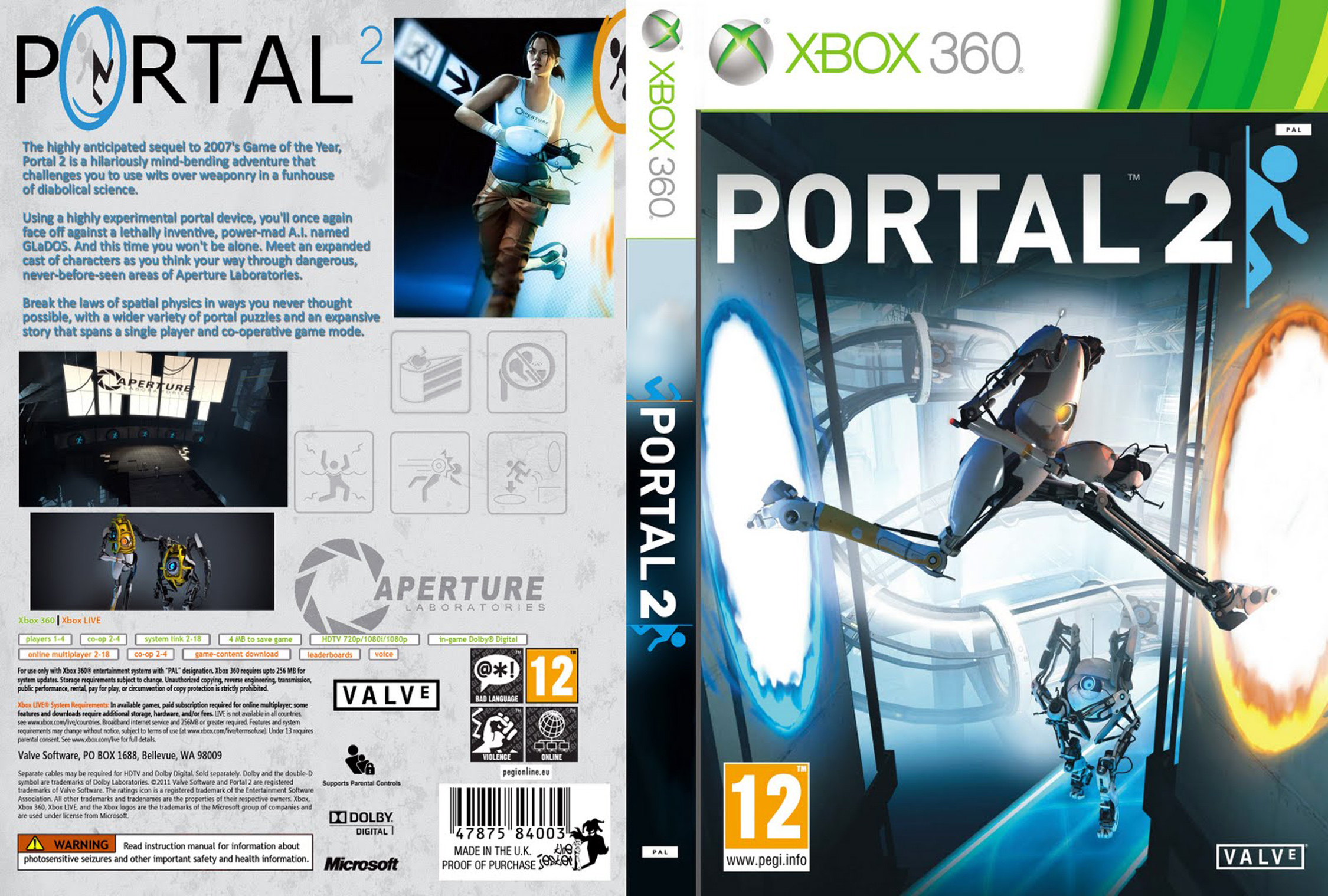 Portal 2 no dvd фото 20